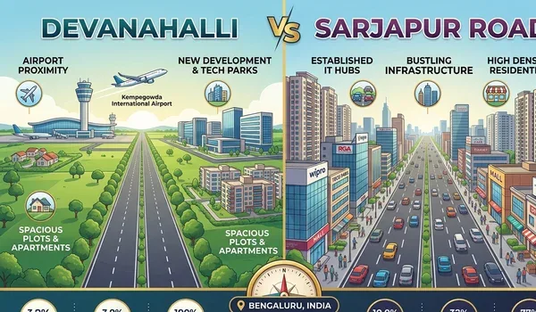 Devanahalli vs Sarjapur for Plots 2026