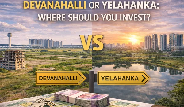 Devanahalli vs Yelahanka for plots 2026 comparison